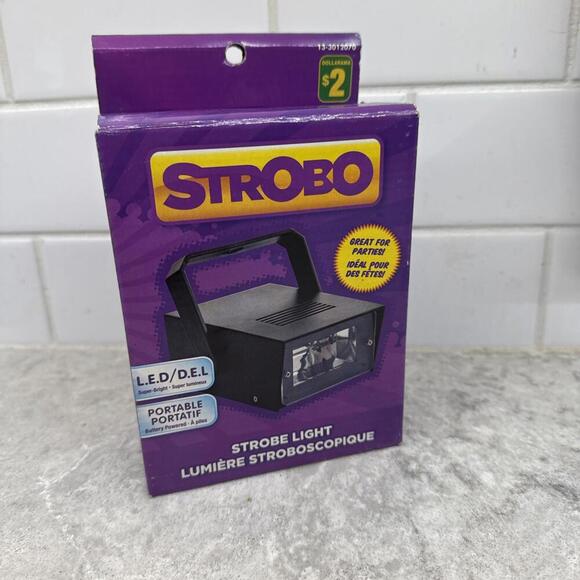 Strobo Strobe Light LED Portable - Picture 1 of 5